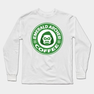 Emerald Archer Coffee Long Sleeve T-Shirt